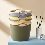 Plastic Handheld Storage Basket Bathroom Organizer Basket for Toys Sundries